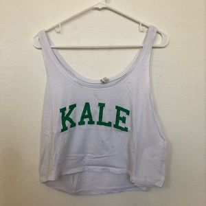 Kale crop tank